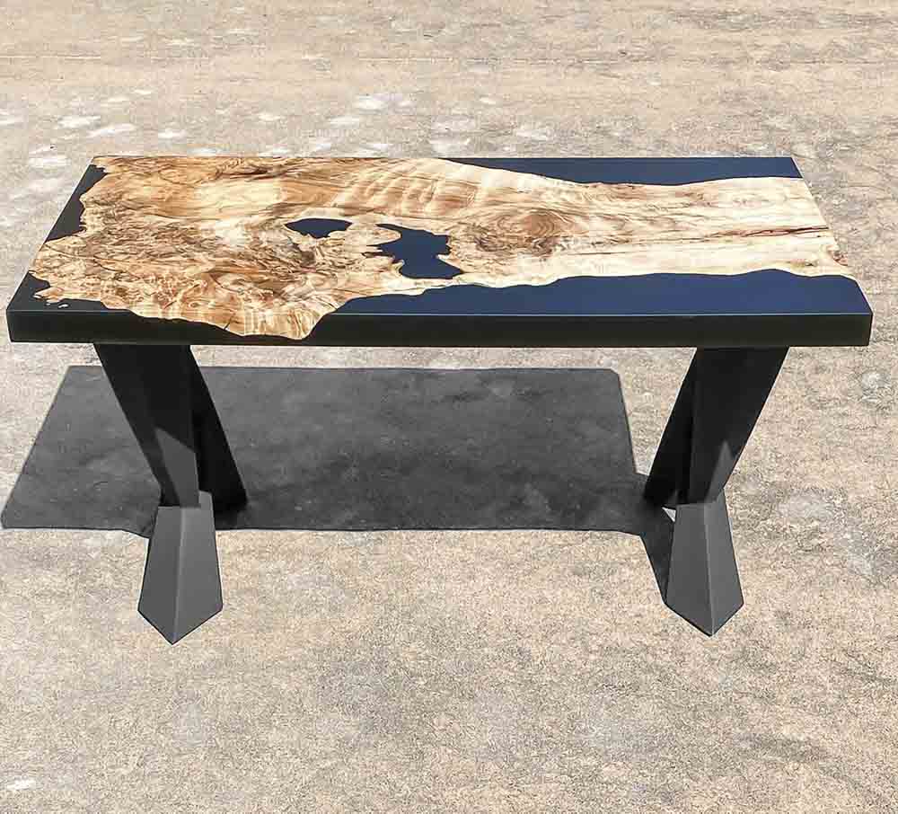 Bench Legs 107 Draco - 13W, 16H inch - Set of 2 pcs of FlowyLine Coffee Table Base for DIY furniture dining home decor epoxy woodworkbench legs coffee table outdoor furniture metal Small Coffee Table cabinet legs epoxy mold c channel hair pin legs walnut legs tapered upholstered metal legs for bench