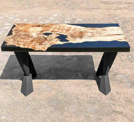 Bench Legs 107 Draco - 13W, 16H inch - Set of 2 pcs of FlowyLine Coffee Table Base for DIY furniture dining home decor epoxy woodworkbench legs coffee table outdoor furniture metal Small Coffee Table cabinet legs epoxy mold c channel hair pin legs walnut legs tapered upholstered metal legs for bench