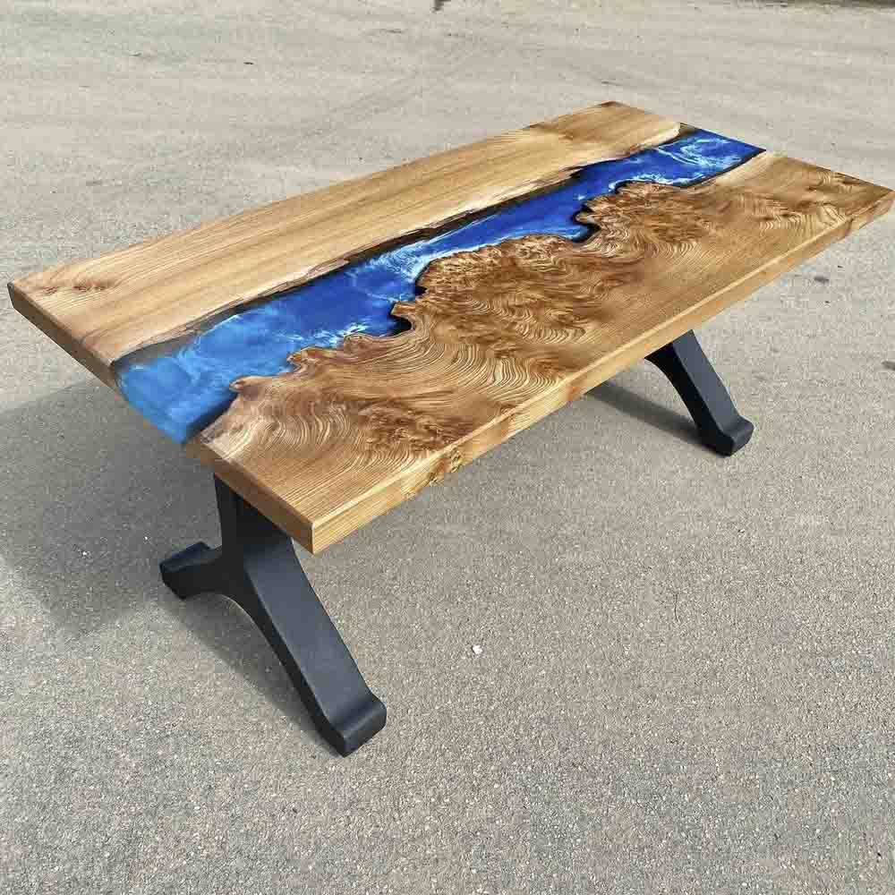 Bench Legs 101 Wishbone - 14W, 16H inch - Set of 2 pcs of FlowyLine Design Coffee Table Base for DIY furniture dining home decor epoxy woodworkmetal table legs bench legs modern coffee table outdoor bench dining bench steel table base woodworking industrial legs bench for entryway narrow wood bench metal legs for bench