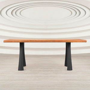 Bench Legs 116 Nura - 11W, 16H inch - Set of 2 pcs of FlowyLine Design Coffee Table Base for DIY furniture dining home decor epoxy woodworkmetal table bench legs furniture coffee table outdoor bench mid century modern pipe shelf unique coffee table End narrow bench metal legs for bench