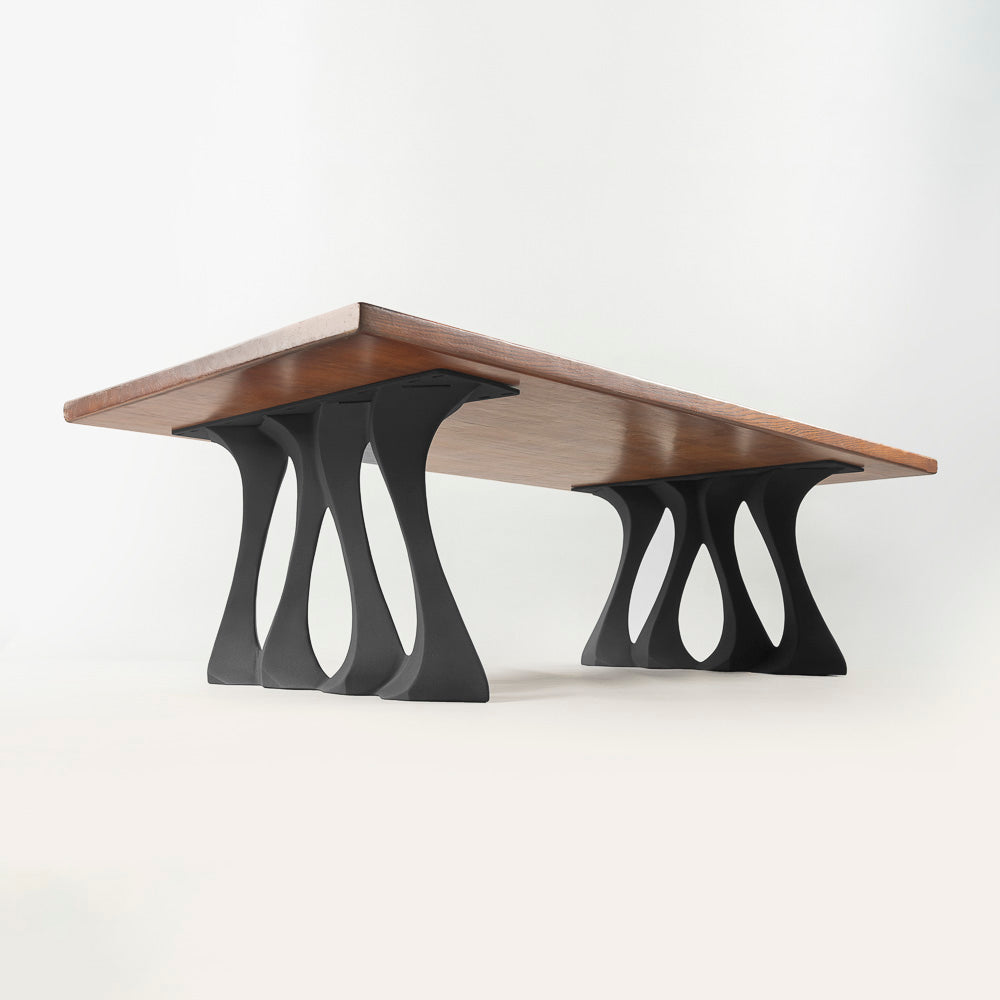 Coffee Table Legs 202 Radix 16H for Live Edge Tabletop metal legs coffee table coffee table iron legs coffee table black metal legs metal legs for a coffee table coffee table steel legs round coffee table metal legs