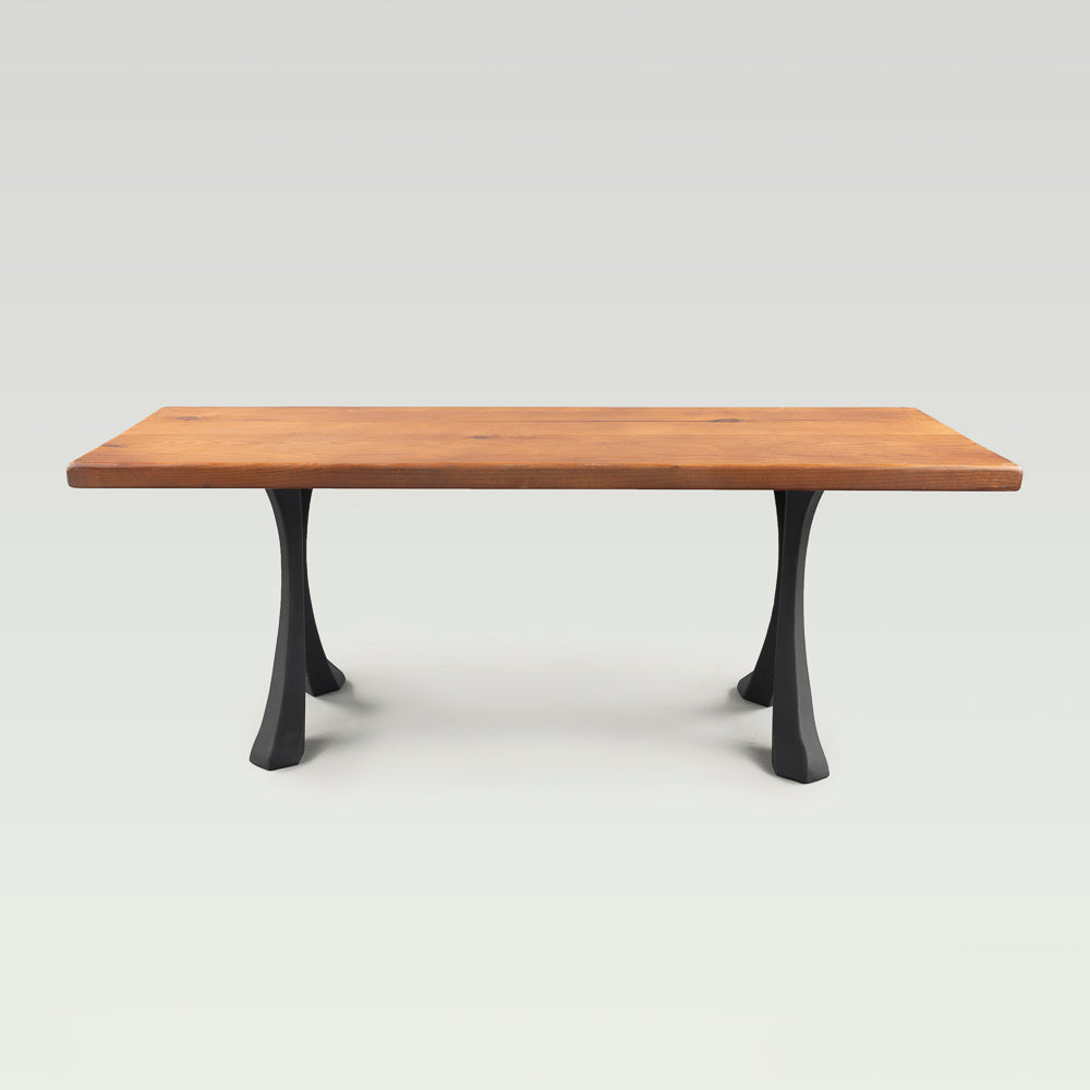 BYBLIGHT 78.7 in. Rectangular Desk Black Engineered wood