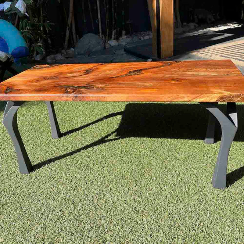 Bench Legs 118 Faras 16H Modern Steel Furniture Flowyline Design Coffee Table Base for DIY furniture dining home decor epoxy woodworkbench legs coffee table outdoor furniture metal Small Coffee Table cabinet legs epoxy mold c channel hair pin legs walnut legs tapered upholstered metal legs for bench