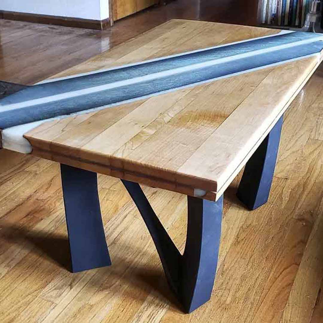 Bench Legs 104 Norah 16H Metal DIY Design | Flowyline Design