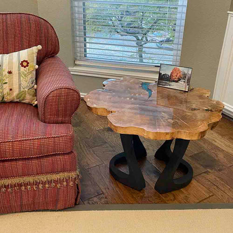 Bench Legs 117 Uzar 16H for Woodworking, Live Edge Tabletop Flowyline Design Coffee Table Base for DIY furniture dining home decor epoxy woodworkbench steel table legs farmhouse outdoor bench metal coffee table round stool legs modern desk small bench charcuterie narrow wood bench modern metal legs for bench