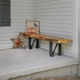 Bench Legs 104 Norah 16H Metal DIY Design Flowyline Design for DIY furniture dining home decor epoxy woodworktable legs bench round dining table steel table legs metal coffee table handmade furniture bench base narrow wood bench bench for entryway metal legs for bench