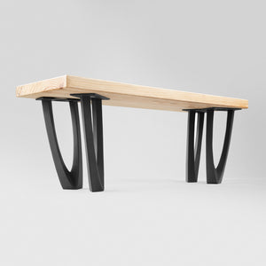 Bench Legs 123 Udo - 16H inch - Set of 4 pcs of FlowyLine Ã¢Å“â€Ã¯Â¸Â Coffee Table Base for DIY furniture dining home decor epoxy woodwork bench legs modern metal coffee table legs farmhouse outdoor bench iron table legs c shaped bench ends trusticca hdpe mold desk legs