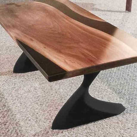 Coffee Table Legs 214 Botas 16H for Live Edge Tabletop cheap coffee table legs where to buy coffee table legs
