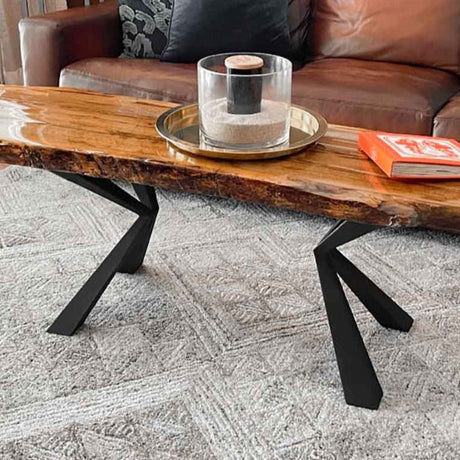 Bench Legs 125 Kheops 16H Modern Metal Furniture metal bench legs bench legs metal work bench legs