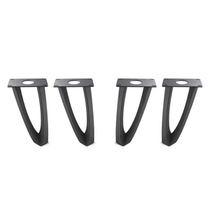 Bench Legs 123 Udo - 16H inch - Set of 4 pcs of FlowyLine Ã¢Å“â€Ã¯Â¸Â Coffee Table Base for DIY furniture dining home decor epoxy woodwork bench legs modern metal coffee table legs farmhouse outdoor bench iron table legs c shaped bench ends trusticca hdpe mold desk legs