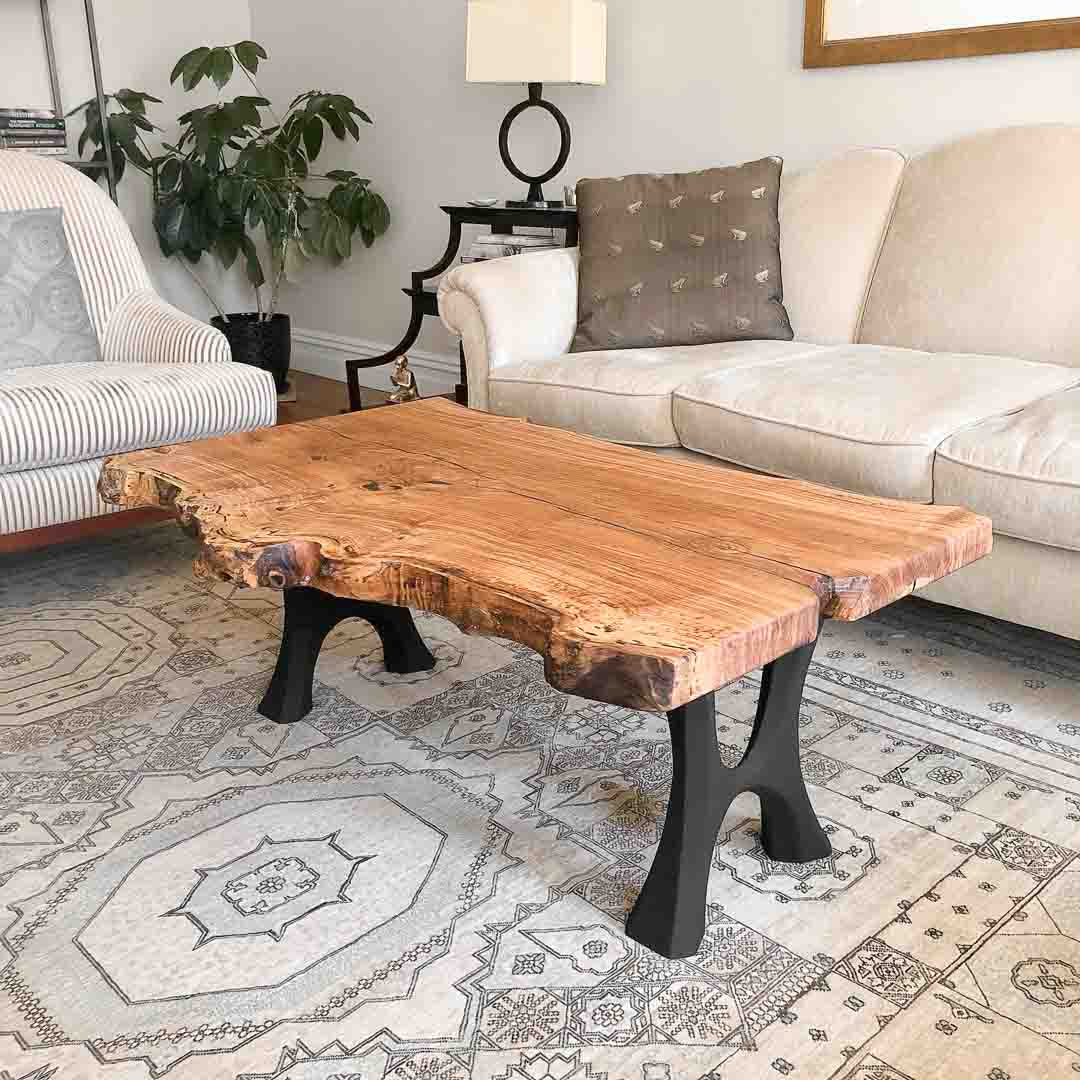Bench Legs 103 Haru - 13W, 16H inch - Set of 2 pcs of FlowyLine Design Coffee Table Base for DIY furniture dining home decor epoxy woodworkcoffee table legs dining bench outdoor Metal Bench Legs small round coffee table unique narrow wood bench entryway modern metal legs for bench