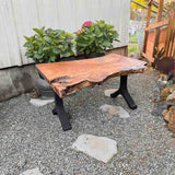 DIY woodworking black metal bench legs