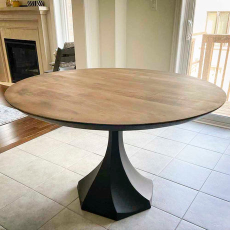 Metal Table Base - 311 Uzar - 21, 21, 28H inch table legs table base furniture legs mid century modern base for table top pedestal table base Round dining and kitchen side table Round Dining Base living room glass table base home and living industrial and rustic style heavy duty