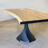 Metal Table Base - 311 Uzar - 21, 21, 28H inch table legs table base furniture legs mid century modern base for table top pedestal table base Round dining and kitchen side table Round Dining Base living room glass table base home and living industrial and rustic style heavy duty