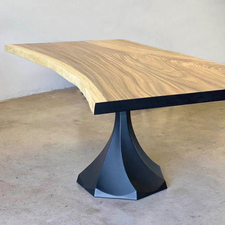 Metal Table Base - 311 Uzar - 21, 21, 28H inch table legs table base furniture legs mid century modern base for table top pedestal table base Round dining and kitchen side table Round Dining Base living room glass table base home and living industrial and rustic style heavy duty