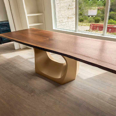 Metal Table Base - 308 Odila - 39, 23, 28H inch table legs table base wood desk trestle table Pedestal table Base round dining table steel table base granite iron trestle glass table base home and living industrial and rustic style heavy duty