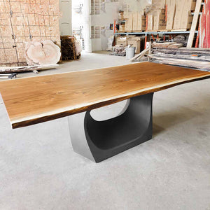 Metal Table Base - 308 Odila - 39, 23, 28H inch table legs table base wood desk trestle table Pedestal table Base round dining table steel table base granite iron trestle glass table base home and living industrial and rustic style heavy duty