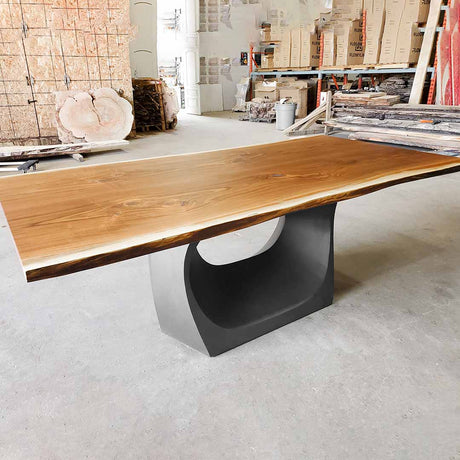Metal Table Base - 308 Odila - 39, 23, 28H inch table legs table base wood desk trestle table Pedestal table Base round dining table steel table base granite iron trestle glass table base home and living industrial and rustic style heavy duty