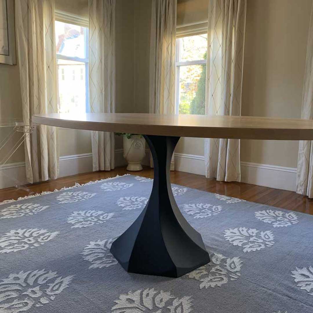 Table Base 311 Lithe for Dining Table Top - Flowyline Design