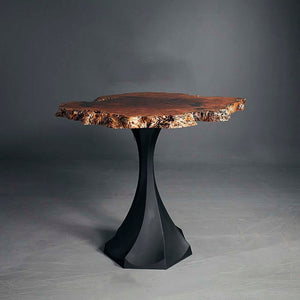 Metal Counter Table Base - 609 Uzar 2 - 36H inch metal table legs furniture console table desk coffee table legs flowyline design side table dining table steel table base handmade furniture entryway table bar table round counter height table