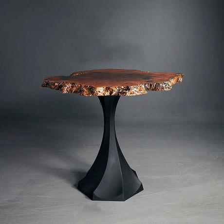 Metal Counter Table Base - 609 Uzar 2 - 36H inch metal table legs furniture console table desk coffee table legs flowyline design side table dining table steel table base handmade furniture entryway table bar table round counter height table