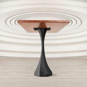 Metal Counter Table Base - 609 Uzar 2 - 36H inch metal table legs furniture console table desk coffee table legs flowyline design side table dining table steel table base handmade furniture entryway table bar table round counter height table