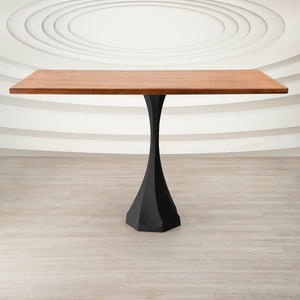 Metal Counter Table Base - 609 Uzar 2 - 36H inch metal table legs furniture console table desk coffee table legs flowyline design side table dining table steel table base handmade furniture entryway table bar table round counter height table