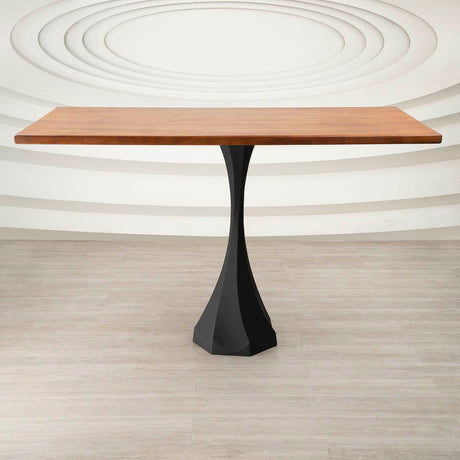 Metal Counter Table Base - 609 Uzar 2 - 36H inch metal table legs furniture console table desk coffee table legs flowyline design side table dining table steel table base handmade furniture entryway table bar table round counter height table