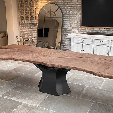 Metal Table Base - 303 Namu - 31, 22, 28H inch round table base farmhouse furniture legs coffee table base dining table base Pedestal table Base base for round table wooden dining table mid century modern home and living industrial and rustic style heavy duty