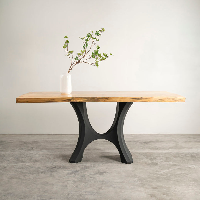 Table Base 322 Haru 28H Metal Furniture Legs; rectangle table base; decorative metal table base; rectangle dining table base; rectangular dining table base; table base for rectangular table;