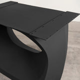 Metal Table Base - 308 Odila - 39, 23, 28H inch table legs table base wood desk trestle table Pedestal table Base round dining table steel table base granite iron trestle glass table base home and living industrial and rustic style heavy duty