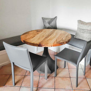 Metal Table Base - 311 Uzar - 21, 21, 28H inch table legs table base furniture legs mid century modern base for table top pedestal table base Round dining and kitchen side table Round Dining Base living room glass table base home and living industrial and rustic style heavy duty