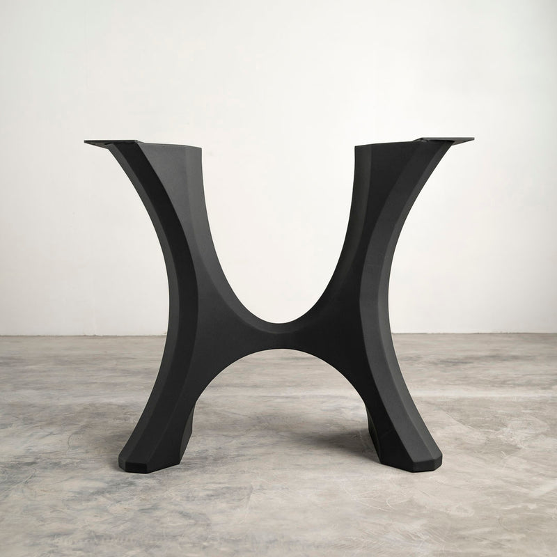 Table Base 322 Haru 28H Metal Furniture Legs; diy table base; diy concrete table base; table base diy; diy glass table base;