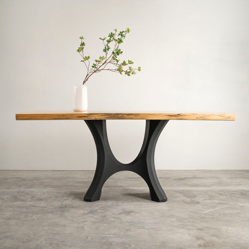 Table Base 322 Haru 28H Metal Furniture Legs; dinning table base; dining table base design; dining table base for sale; kitchen table base only; rectangular table base;