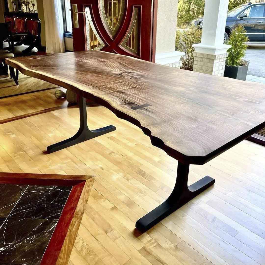 [Set of 2 pcs] Metal Table Legs - 402 Wineglass | Flowyline