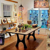 Furniture Legs 405 Haru 28H Modern Metal Dining Table Legs - Set of 2 pcs table legs modern desk live edge table legs industrial wood dining table office desk iron wood table legs sofa large dining table industrial & rustic style heavy duty