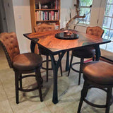 Metal Table Legs - 506 Faras - 12W, 28H inch - Set of 4 pcs table furniture legs dining table kitchen and dining office desk farmhouse table large dining cast iron hallway farmhouse furniture wood steel desk legs industrial & rustic style heavy duty flowyline design