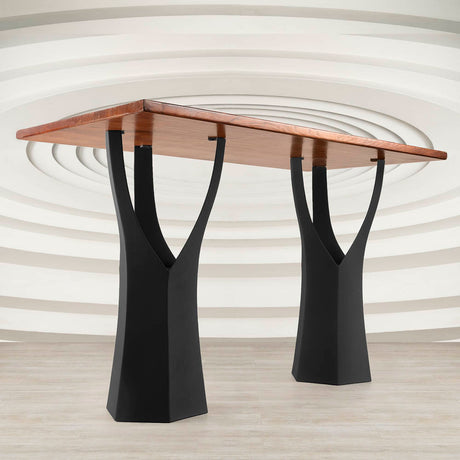 Metal Counter Table Legs - 608 Namu - 36H inch metal table legs furniture console table side table desk legs counter table dining table woodworking handmade furniture x bench legs flowyline design bar table round counter height table