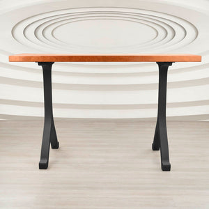 Metal Counter Table Legs - 612 Wishbone - 34H inch - Set of 2 pcs metal table legs furniture legs console table side desk legs coffee table legs counter table dining table handmade furniture entryway table Round Counter Height Table bar table round counter height table