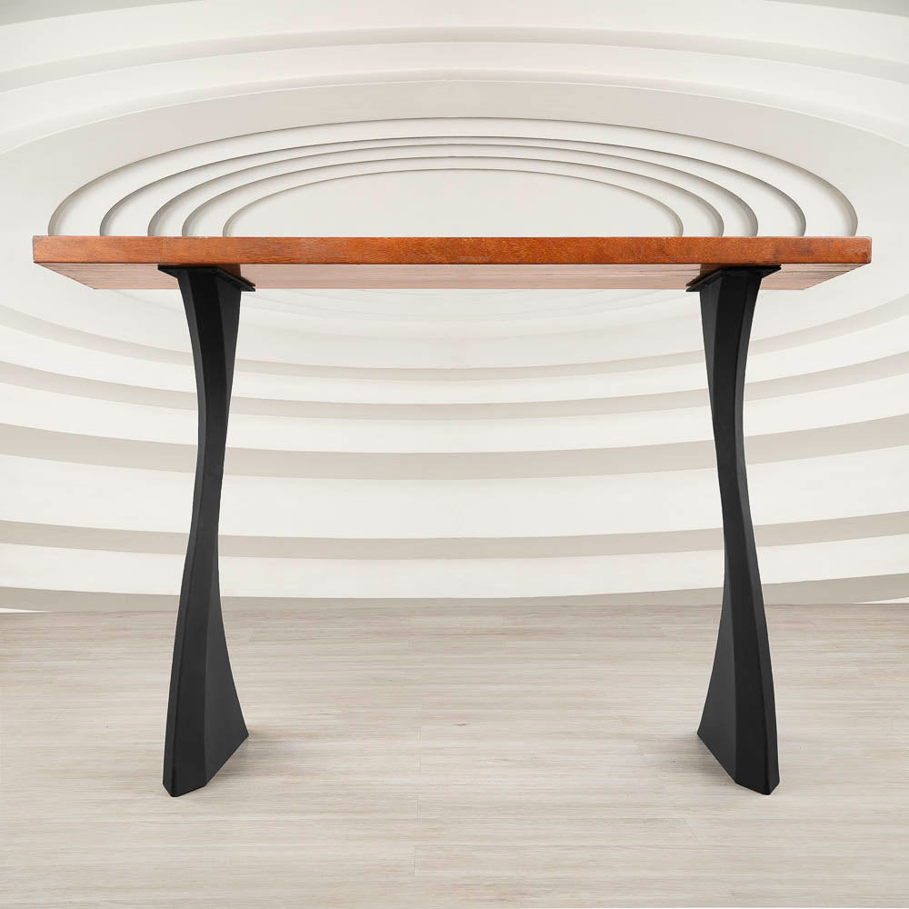 Metal Counter Table Legs - 604 Botas - 37H inch - Set of 2 pcs metal table legs furniture legs console table desk legs coffee table counter table outdoor furniture side table accent table legs trestle entryway table round counter height table bar table