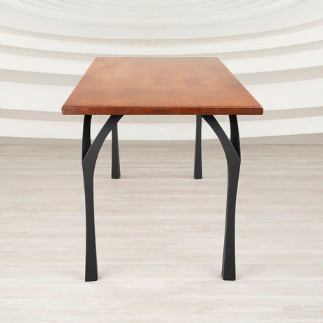 Metal Table Legs - 508 Faras - 9W, 28H inch - Set of 4 pcs metal table legs furniture desk legs kitchen and dining dine table woodwork hand made living room table diy table u legs industrial table leg wood; glass table with metal base; metal base coffee table; coffee table with metal base;