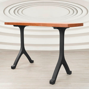 Metal Counter Table Legs - 612 Wishbone - 34H inch - Set of 2 pcs metal table legs furniture legs console table side desk legs coffee table legs counter table dining table handmade furniture entryway table Round Counter Height Table bar table round counter height table