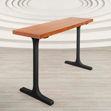 Metal Counter Table Legs - 613 Wineglass - 34H inch - Set of 2 pcs metal table legs furniture console table  side table legs desk counter table dining handmade furniture console table legs x style bench legs flowyline design round counter height table