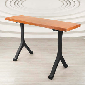 Metal Counter Table Legs - 612 Wishbone - 34H inch - Set of 2 pcs metal table legs furniture legs console table side desk legs coffee table legs counter table dining table handmade furniture entryway table Round Counter Height Table bar table round counter height table
