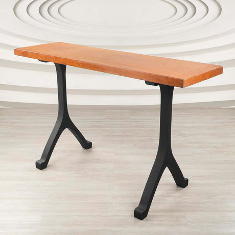 Metal Counter Table Legs - 612 Wishbone - 34H inch - Set of 2 pcs metal table legs furniture legs console table side desk legs coffee table legs counter table dining table handmade furniture entryway table Round Counter Height Table bar table round counter height table