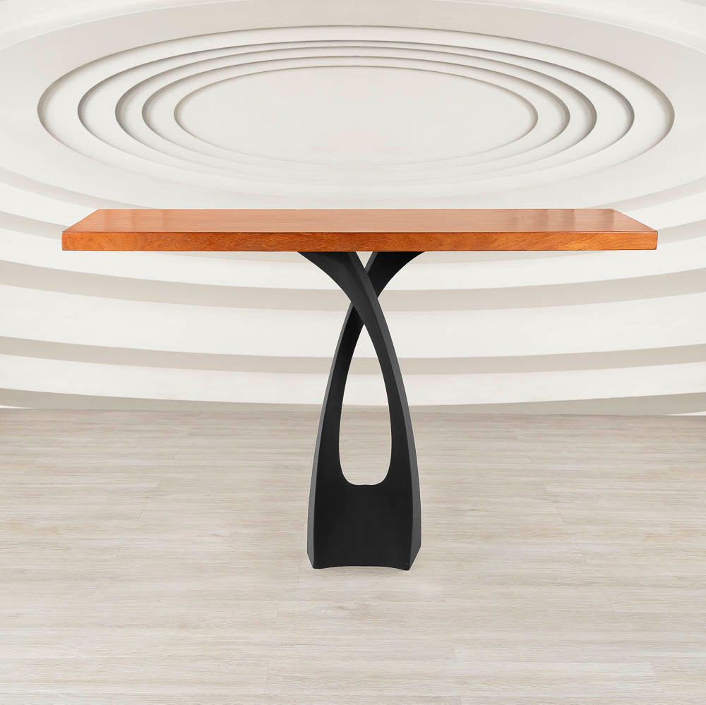 Metal Counter Table Base - 610 Tulipe - 36H inch - DIY metal table furniture legs console side table legs desk legs counter table metal table base side table steel dining table handmade furniture flowyline design bar table round counter height table