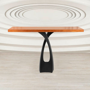 Metal Counter Table Base - 610 Tulipe - 36H inch - DIY metal table furniture legs console side table legs desk legs counter table metal table base side table steel dining table handmade furniture flowyline design bar table round counter height table