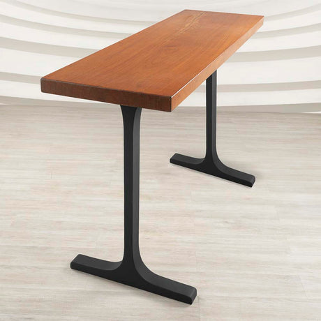 Metal Counter Table Legs - 613 Wineglass - 34H inch - Set of 2 pcs metal table legs furniture console table  side table legs desk counter table dining handmade furniture console table legs x style bench legs flowyline design round counter height table