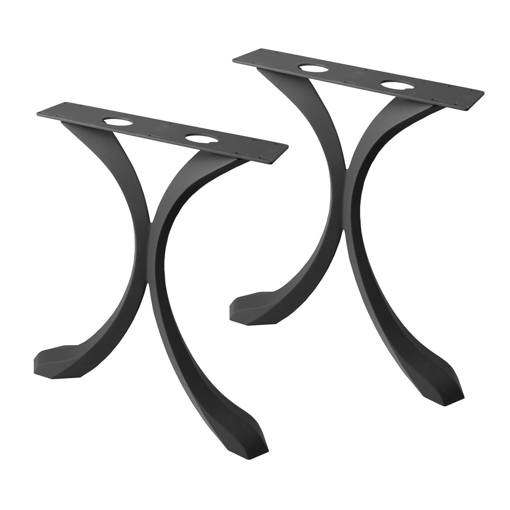 Furniture Legs 421 Xeni 28H Metal with X-sharp Dining Table Legs metal table legs furniture round dining table wood desk dine table flowyline design kitchen table side table mid century modern handmade furniture entryway table industrial & rustic style heavy duty flowyline design