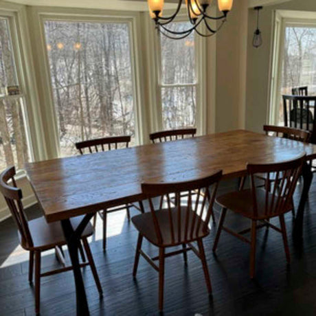 Metal Table Legs - 506 Faras - 12W, 28H inch - Set of 4 pcs table furniture legs dining table kitchen and dining office desk farmhouse table large dining cast iron hallway farmhouse furniture wood steel desk legs industrial & rustic style heavy duty flowyline design